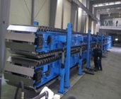 High Strength PU Sandwich Panel Machine Line With 8 - 12m / Min Productivity