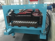 Roofing Corrugated Sheet Roll Forming Machine 50m/min , Corrugated Roof Panel Roll Forming Machine