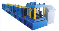 CZ Purlin Roll Forming Machine , Steel Roll Forming Machine With Hydraulic Decoiler