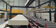 Color Steel Plate Sandwich Panel Making Machine , Continuous Polyurethane Foam Machine