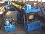 High Productivity 15 - 20m / Min CZ Purlin Roll Forming Machine With PLC Control