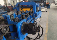 Steel Frame Z C Section Roll Forming Machine With Leveling Hydraulic Punching