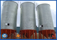 Corrugated Hot Dip Galvanized Grain Storage Bins With Temperature Moisture Inspection Sensor