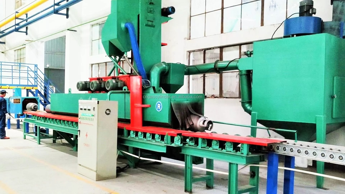45kg Composite Cylinder Manufacturing Machine Automatic Lpg Cylinder Filling Equipment